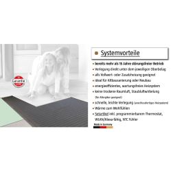 Jollytherm elektrische Fußbodenheizung Top-Therm BASIC 5