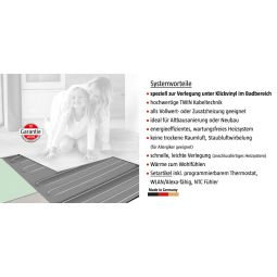 Wellker elektrische Fußbodenheizung TT SELECT 5