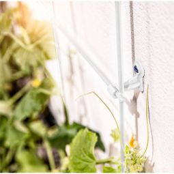 Windhager Gitterspalier Rankhilfe Pflanzengitter weiß 3