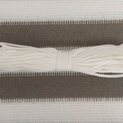 Windhager Balkonblende SYLT grau weiss 9