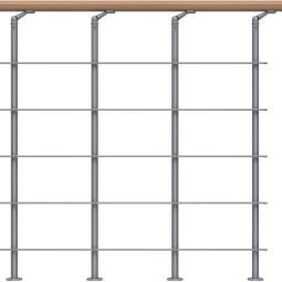 DOLLE Brüstungsgeländer für Mittelholmtreppen Cork, 3