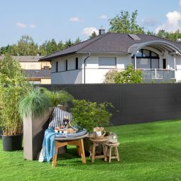 Windhager Zaunblende Screenex CLASSIC Anthrazit 5