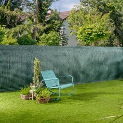 Windhager Sichtschutzmatte Raffia grün 5