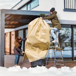 Windhager Vlieshaube S-PRO Frostschutzhülle Wintervlies 3