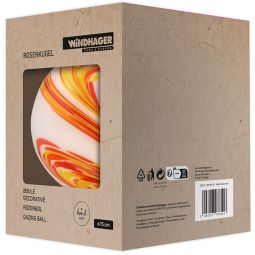 Windhager Rosenkugel 15cm multi-color rot 3