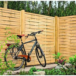 T&J Sichtschutzzaun Lamellenzaun Sichtschutz 4