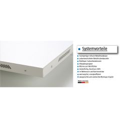 Jollytherm Infrarotheizung mit pulverbeschichteter Metallfront 4