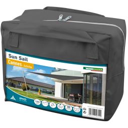 Windhager Sonnensegel CANNES anthrazit Sonnenschutz 6