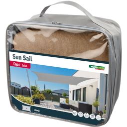 Windhager Sonnensegel CAPRI schilf Sonnenschutz 5