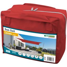 Windhager Segel CANNES Rechteck brick 3