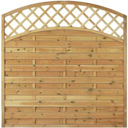 T&J Sichtschutzzaun Maxi Doppelbogen Hochbogen 5