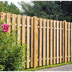 T&J Sichtschutzzaun Lieke gerade Sichtschutz 3