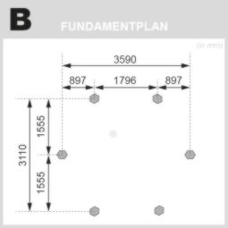 Karibu Pavillon Oslo Holzpavillon 6