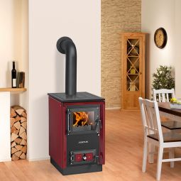 Justus Küchenofen Festbrennstoffherd Rustico 50 3