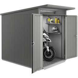 Biohort Gerätehaus AvantGarde quarzgrau-metallic Geräteschuppen 19