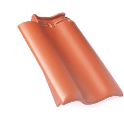 BRAAS Ortgangziegel Rubin 11V(H) Naturrot 3