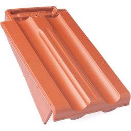 BRAAS Ortgangziegel Granat 11V Kupferrot 3