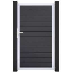 GroJa Einzeltor BasicLine schmal PVC-Steckzaun 3