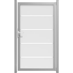 GroJa Einzeltor Ambiente Glas-Sichtschutz Blockstreifen 5