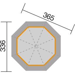 weka Pavillon 234 A Holzpavillon 4