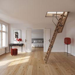 Roto Bodentreppe MR Maßrenovierungstreppe einbaufertig 5