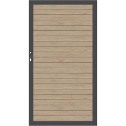 TraumGarten Sichtschutzzaun SYSTEM WPC CLASSIC 3