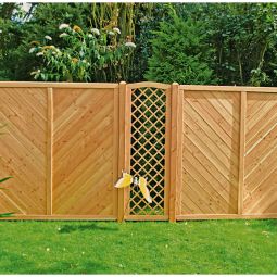 T&J Sichtschutzzaun CLASSICO gerade Sichtschutz 3