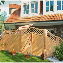 T&J Sichtschutzzaun CLASSICO Anschluss mit 5