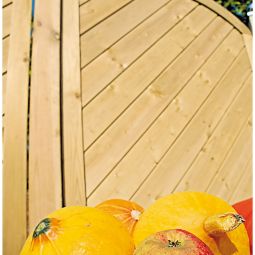 T&J Sichtschutzzaun CLASSIC Diagonal mit 3