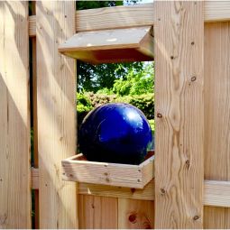 T&J Sichtschutzzaun AALBORG Vogelhaus 2-teilig 5