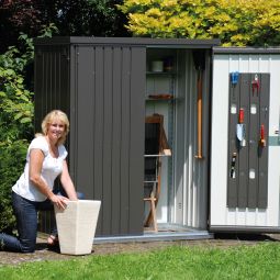 Biohort Geräteschrank dunkelgrau-metallic 6