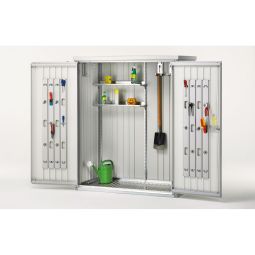 Biohort Geräteschrank silber-metallic 7