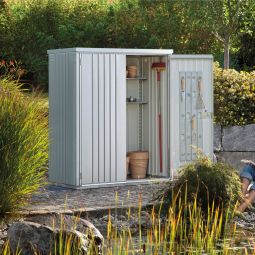 Biohort Geräteschrank silber-metallic 9