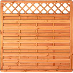 T&J Sichtschutzzaun SUNLINE mit Dekorgitter 5