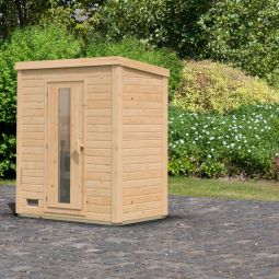Karibu Woodfeeling Saunahaus Hytti 0 4