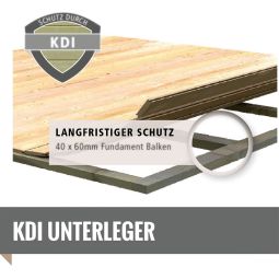 Karibu Fußboden für Gartenhaus 4