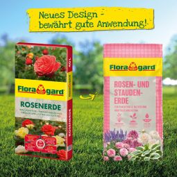 Floragard Rosen- und Staudenerde 4