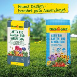 Floragard Aktiv Bio Garten- und 3