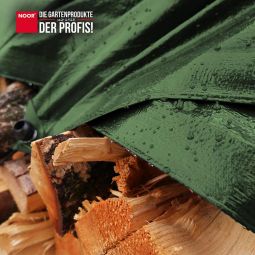 NOOR Holz-Abdeckplane grün 4