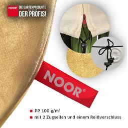 NOOR Winterschutz-Thermomantel XL PRO mit 5