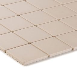 Wellker Keramikmosaik Feinsteinzeug Weiß matt 3