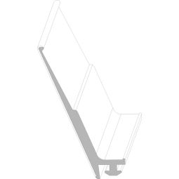 ALWO EPDM Dichtlippe für Wandanschluss 3