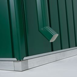 Biohort Regenfallrohr-Set Gerätehaus Europa dunkelgrün 3