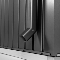 Biohort Regenfallrohr-Set Gerätehaus Europa dunkelgrau-metallic 3