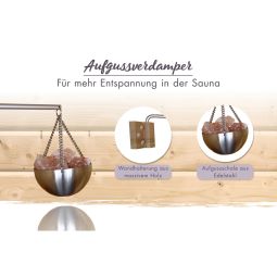 Karibu Zubehörset Sauna Premium 5-teilig 5