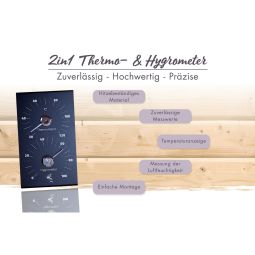 Karibu Zubehörset Sauna Premium 5-teilig 4