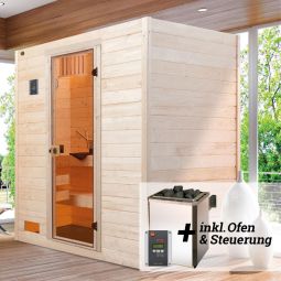 weka Massivholz Sauna VALIDA Sparset 4