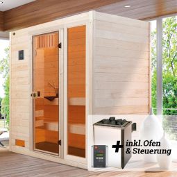 weka Massivholz Sauna VALIDA Sparset 5