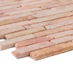 Wellker Natursteinmosaik Arauca Red Travertino 3