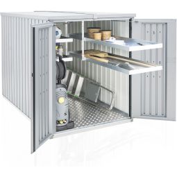 Biohort MiniGarage silber-metallic L (145x151x203 5